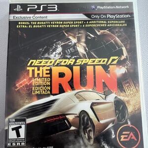 Need for Speed: The Run Limited Edition for PS3 - Black